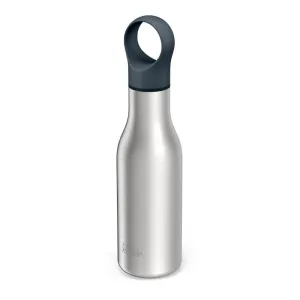 Joseph Joseph, Loop 500ML Stainless-Steel Vacuum Insulated Water Bottle Stainless Steel