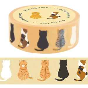 Masking Tape - Sitting Cats