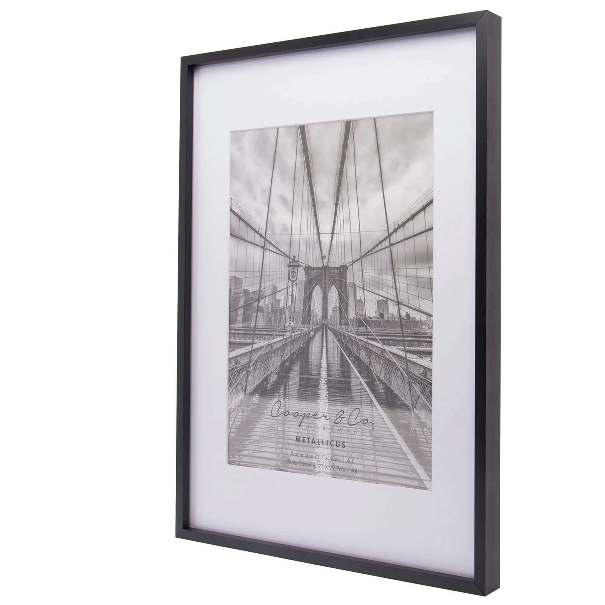 Matte Premium Metallicus A4 Metal Photo Frame