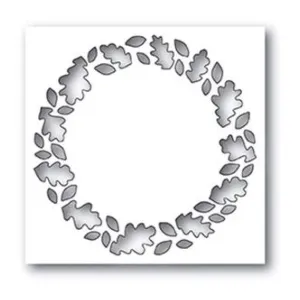 Memory Box Poppystamps die - Leafy Wreath Collage*