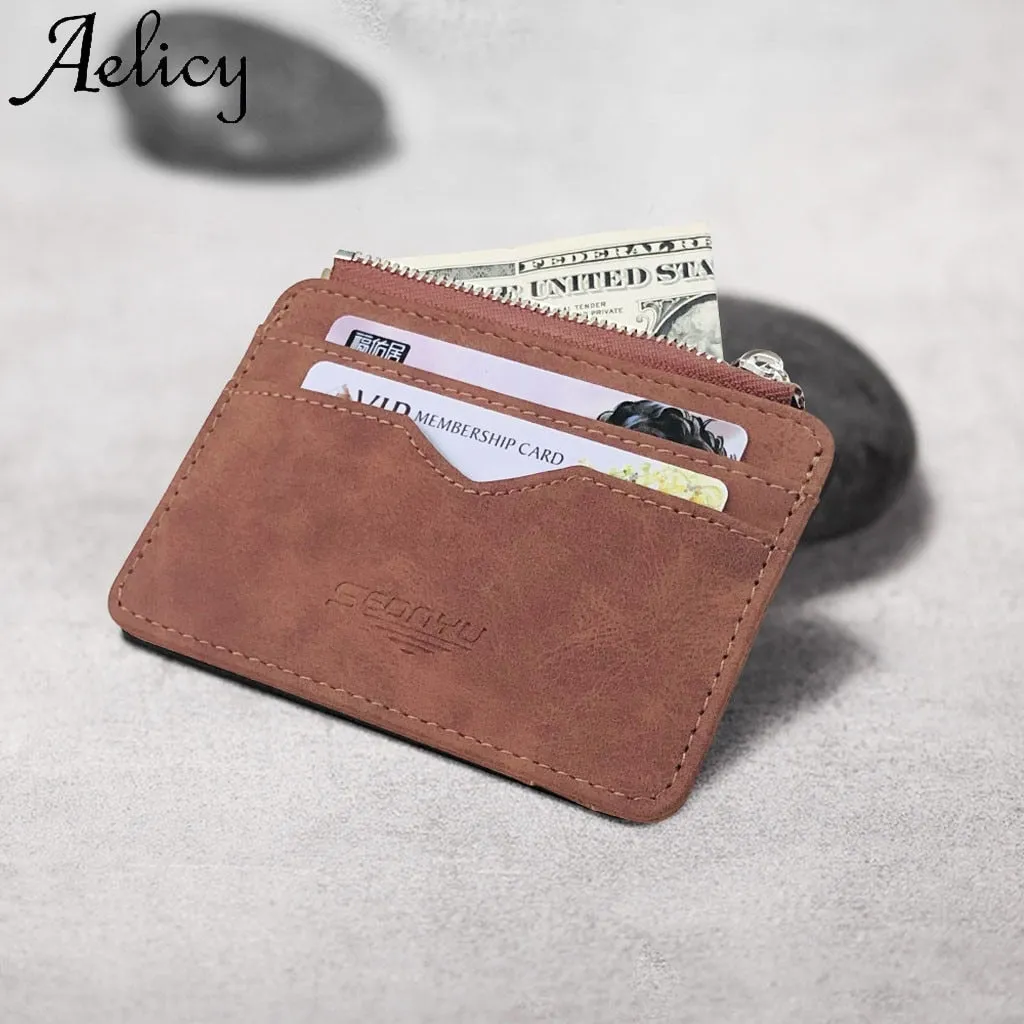 Men Leather Multi-card Card Holder Wallet