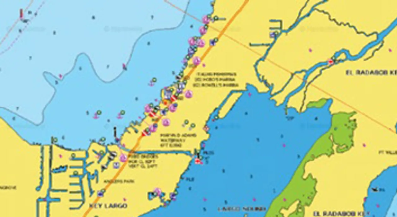 Navionics   Plus Charts - 3 coverage areas