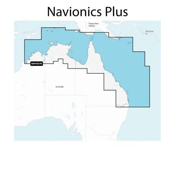 Navionics   Plus Charts - 3 coverage areas