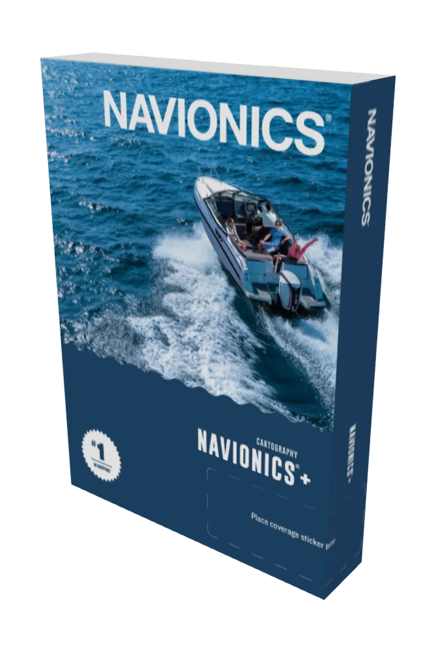 Navionics   Plus Charts - 3 coverage areas