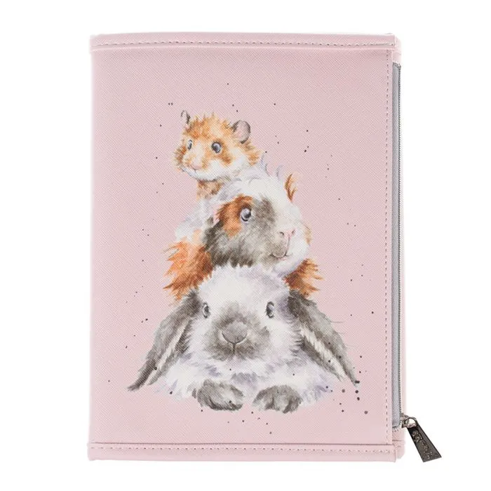 Notebook Wallet - 'PIGGY IN THE MIDDLE'