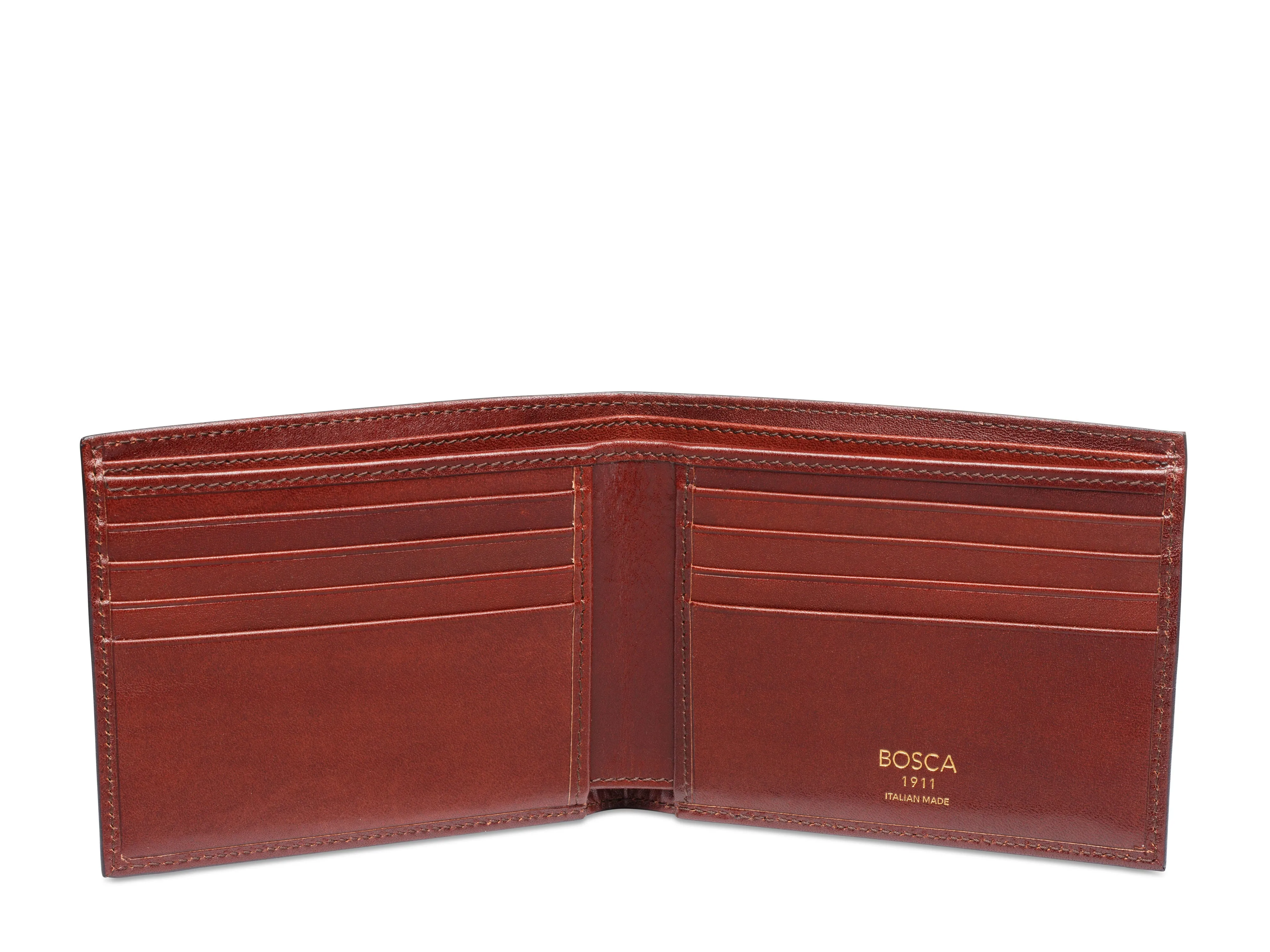 Old Leather Italia 8 Pocket Wallet