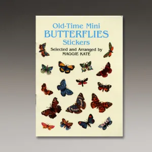 Old-Time Mini Butterflies Stickers