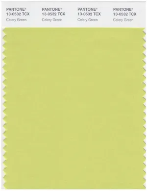 Pantone Smart 13-0532 TCX Color Swatch Card | Celery Green