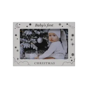 Picture Frame Baby's First Christmas