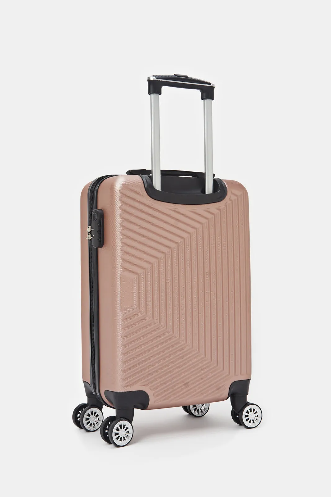 Pink Abs Trolley Luggage (20 Inch)