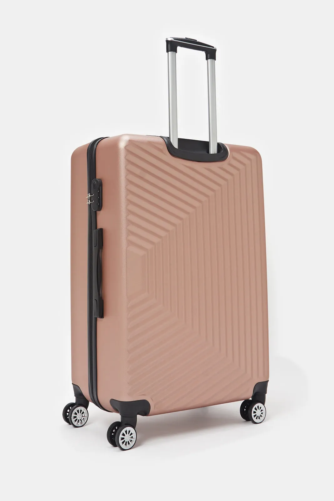 Pink Abs Trolley Luggage (28 Inch)