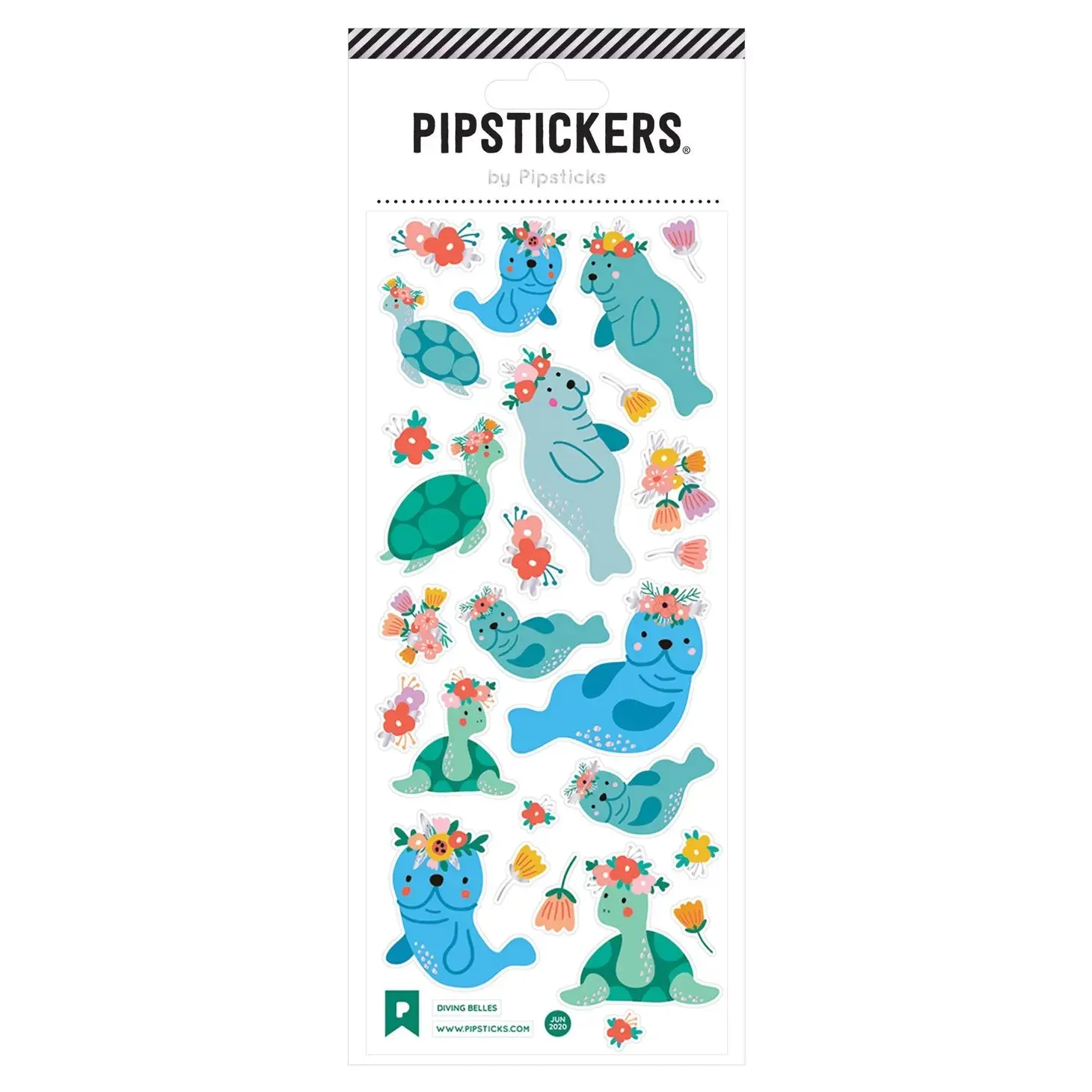 Pipsticks - Diving Belles sticker sheet