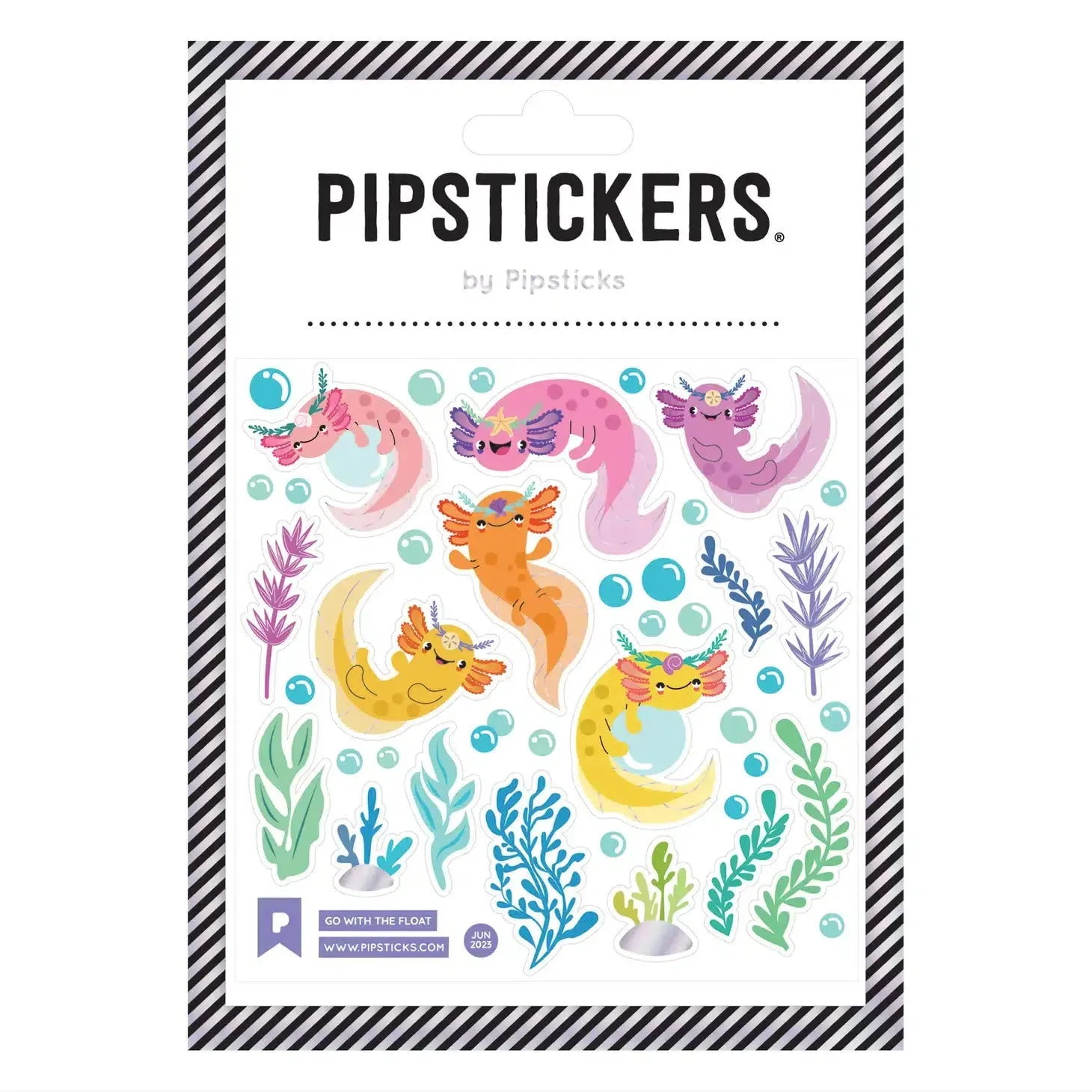 Pipsticks - Go With The Float sticker sheet