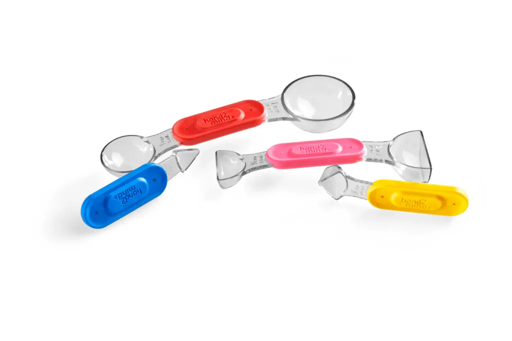 Rainbow Fraction® Measuring Spoons (Set of 4)