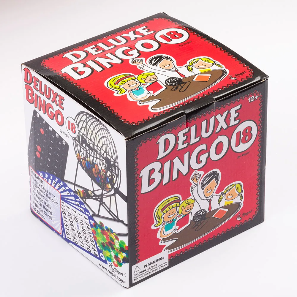 Regal Games Deluxe Bingo Game Set (18 cards)