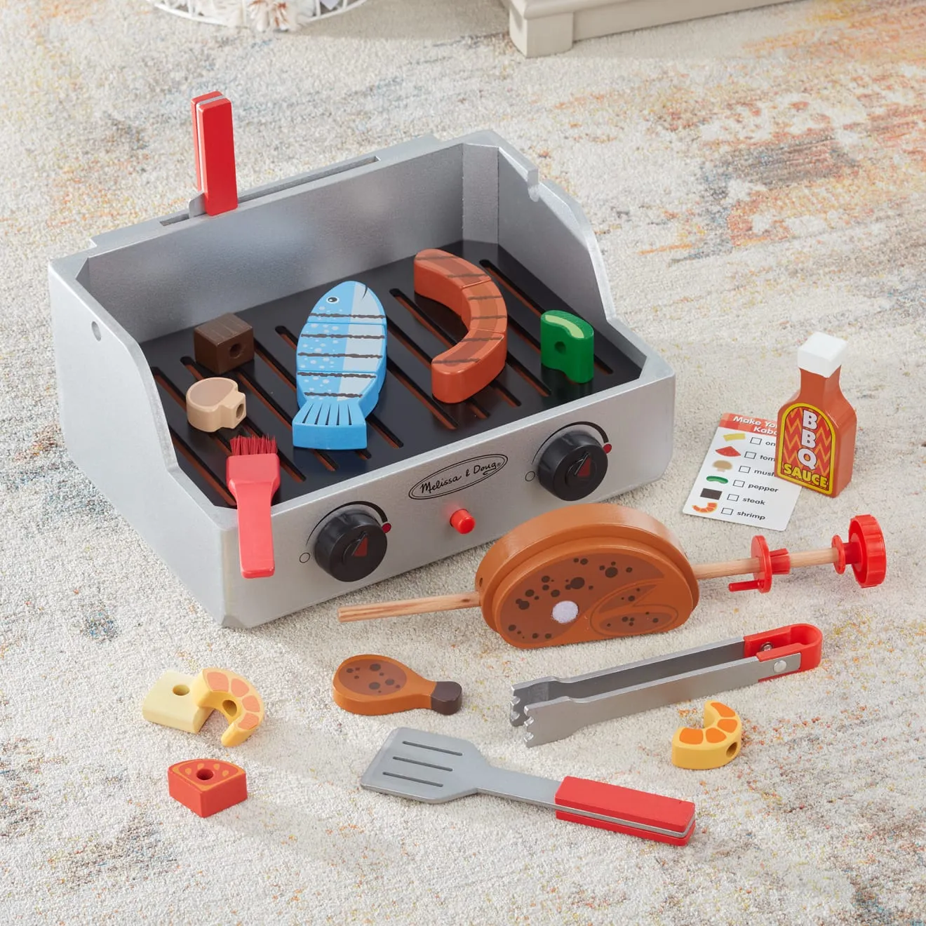 Rotisserie & Grill Barbecue Set