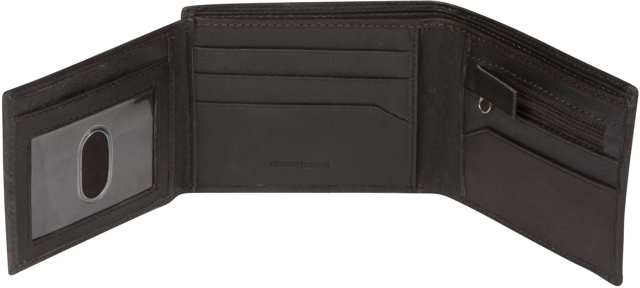 Sakkas Men's Bi-fold Leather Wallet - Comes in a Gift Bag