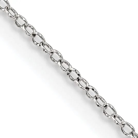 Sterling Silver Cable Chain 1MM