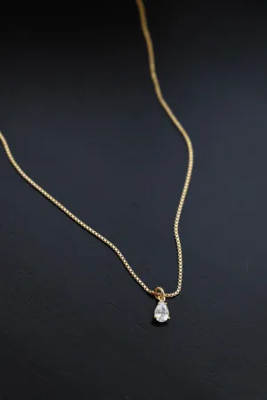 TATUM TEARDROP NECKLACE