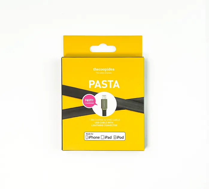 Thecoopidea Pasta Lightning Cable Flat 1M