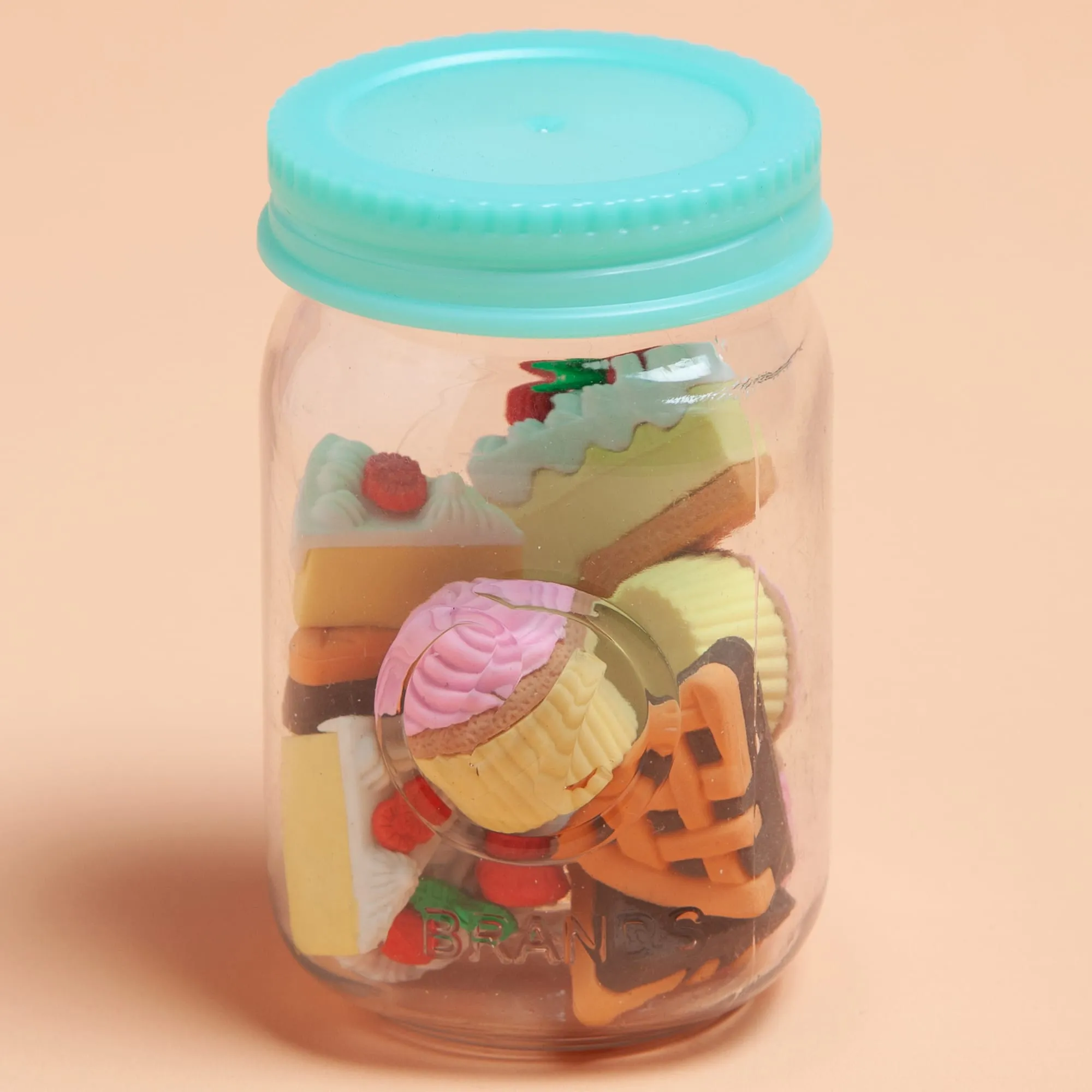 U Brands Cake for Days Jar of Erasers, 12 CT