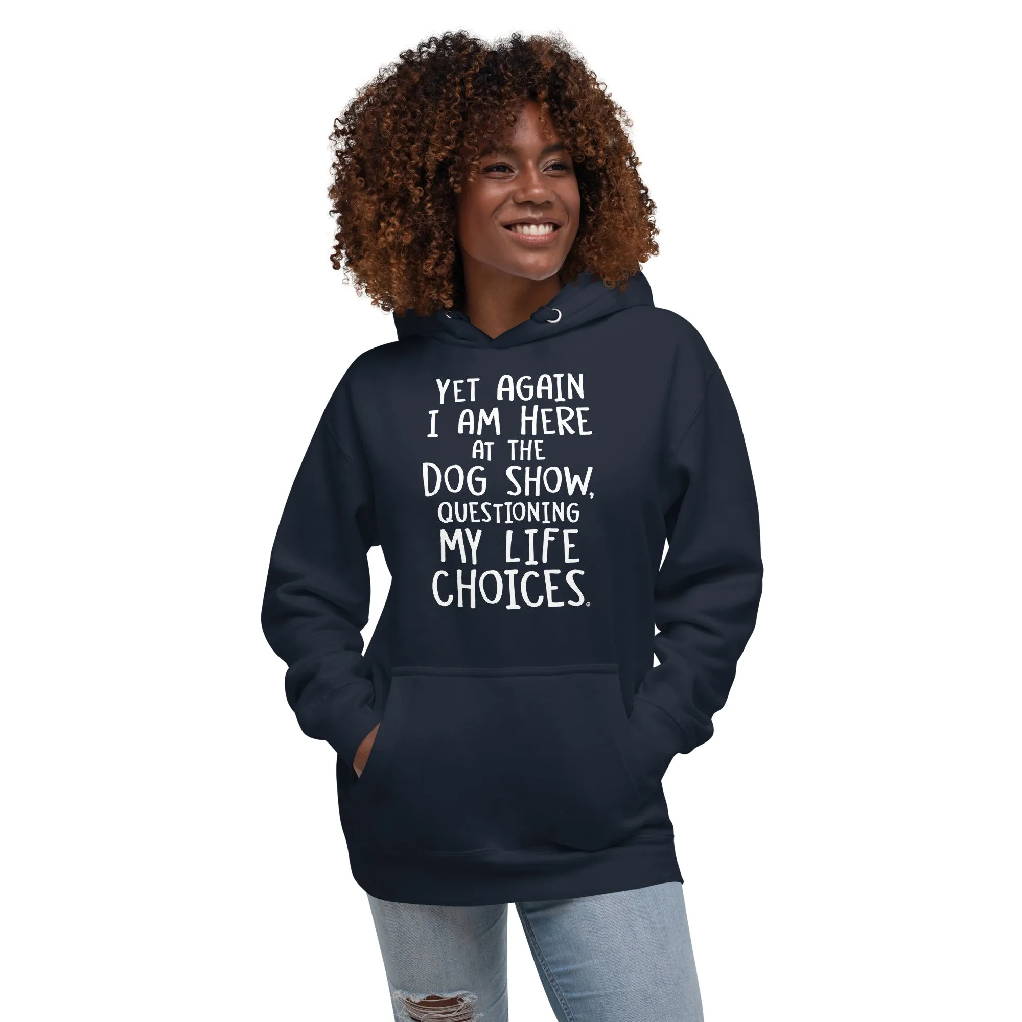 unisex hoodie: life choices